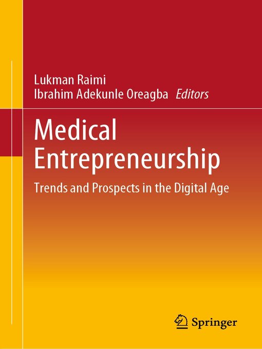 Title details for Medical Entrepreneurship by Lukman Raimi - Available
